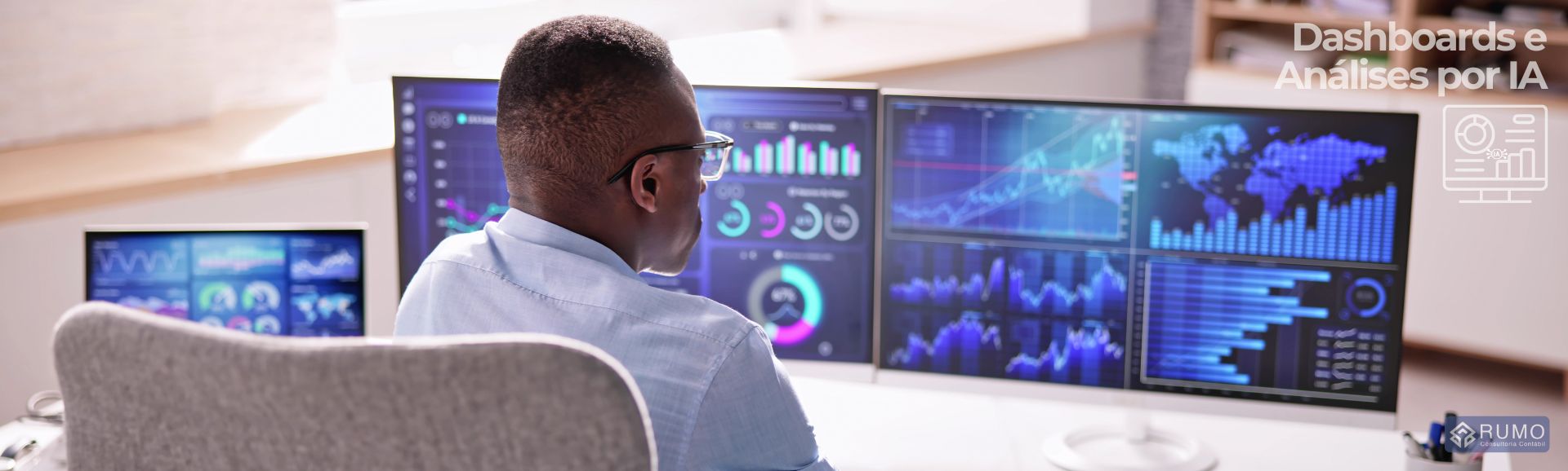 Rumo Consultoria Contábil Dashboards e Análises por IA desktop